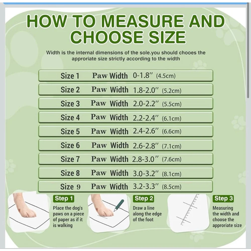 NEW Dog Boots Green White Breathable Mesh Fabric